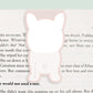 White Frenchie Dog Jumbo Magnetic Bookmark - CVJ1163WFRE