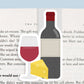 Red Wine Jumbo Magnetic Bookmark - CVJ1004WINE