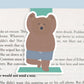 Yoga Bear Jumbo Magnetic Bookmark - CVJ1227YOGA