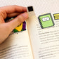 School Day Mini Magnetic Bookmarks 5-pack - CVM1328SCHO