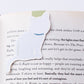 White Cat Sitting Jumbo Magnetic Bookmark - CVJ1184WHIT
