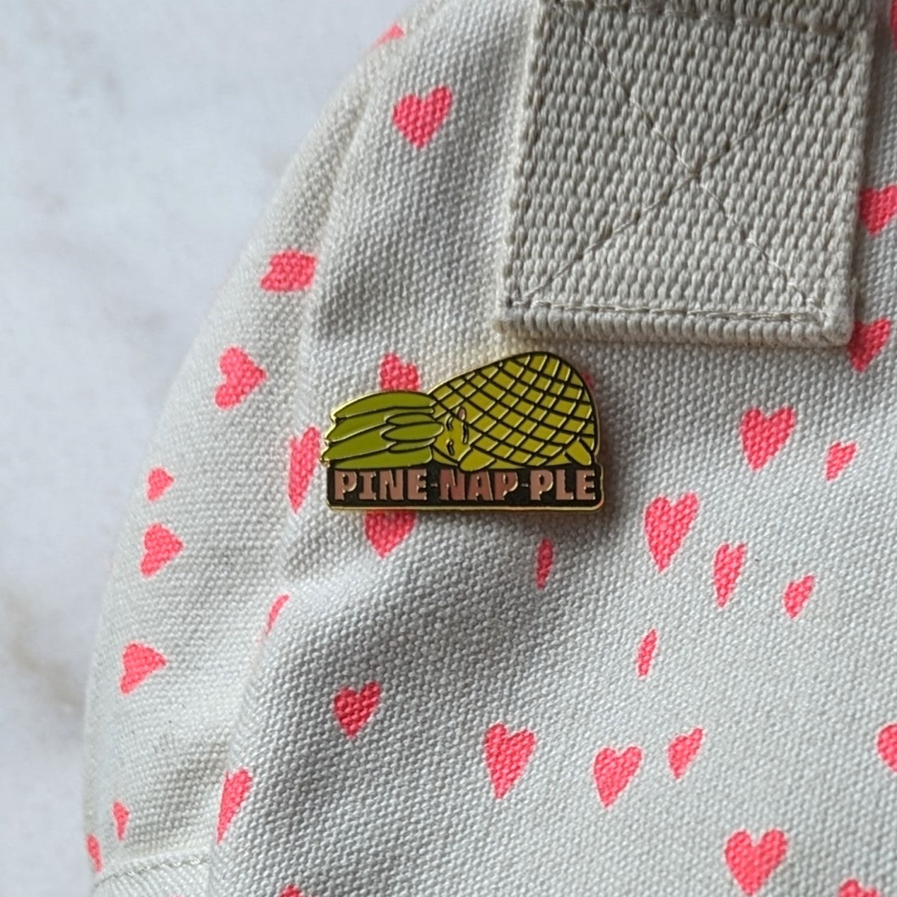 Pine-NAP-le Enamel Pin