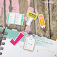 Planner Mini Magnetic Bookmarks 5-pack - CVM1327PLAN