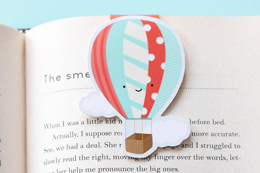 Hot Air Balloon Jumbo Magnetic Bookmark - CVJ1376HOTA