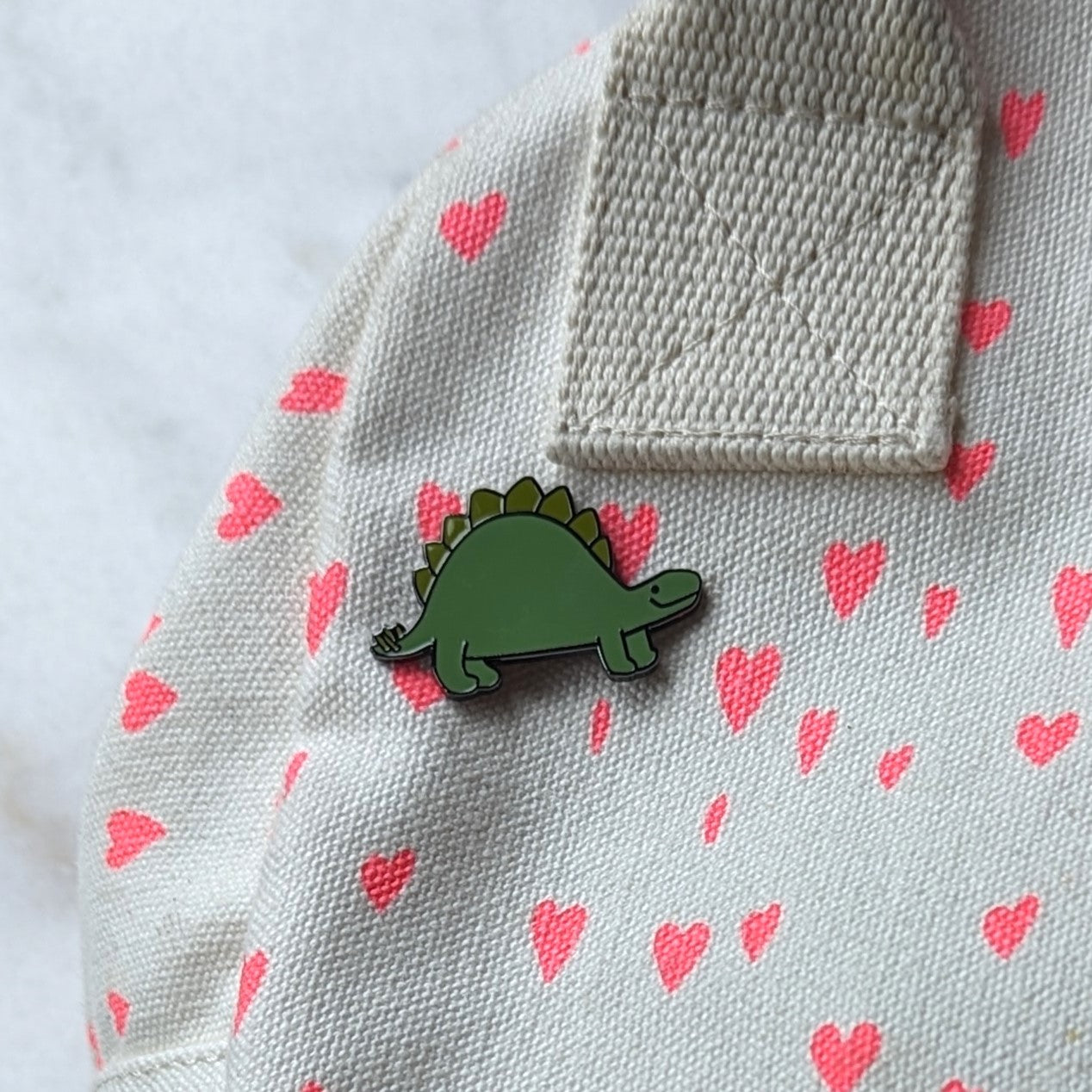 Stegosaurus Enamel Pin