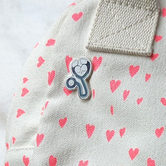 Stethoscope Enamel Pin