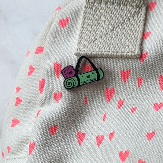 Yoga Enamel Pin