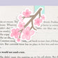 Cherry Blossom Magnetic Bookmark (Jumbo)