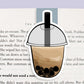 Brown Sugar Bubble Tea Magnetic Bookmark (Jumbo)