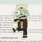 Zombie Boy Magnetic Bookmark (Jumbo)