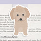 Mini Poodle (or Doodle) Dog Magnetic Bookmark (Jumbo)