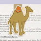 Camel Magnetic Bookmark (Jumbo)