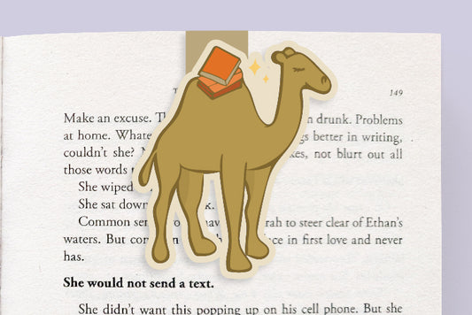 Camel Magnetic Bookmark (Jumbo)