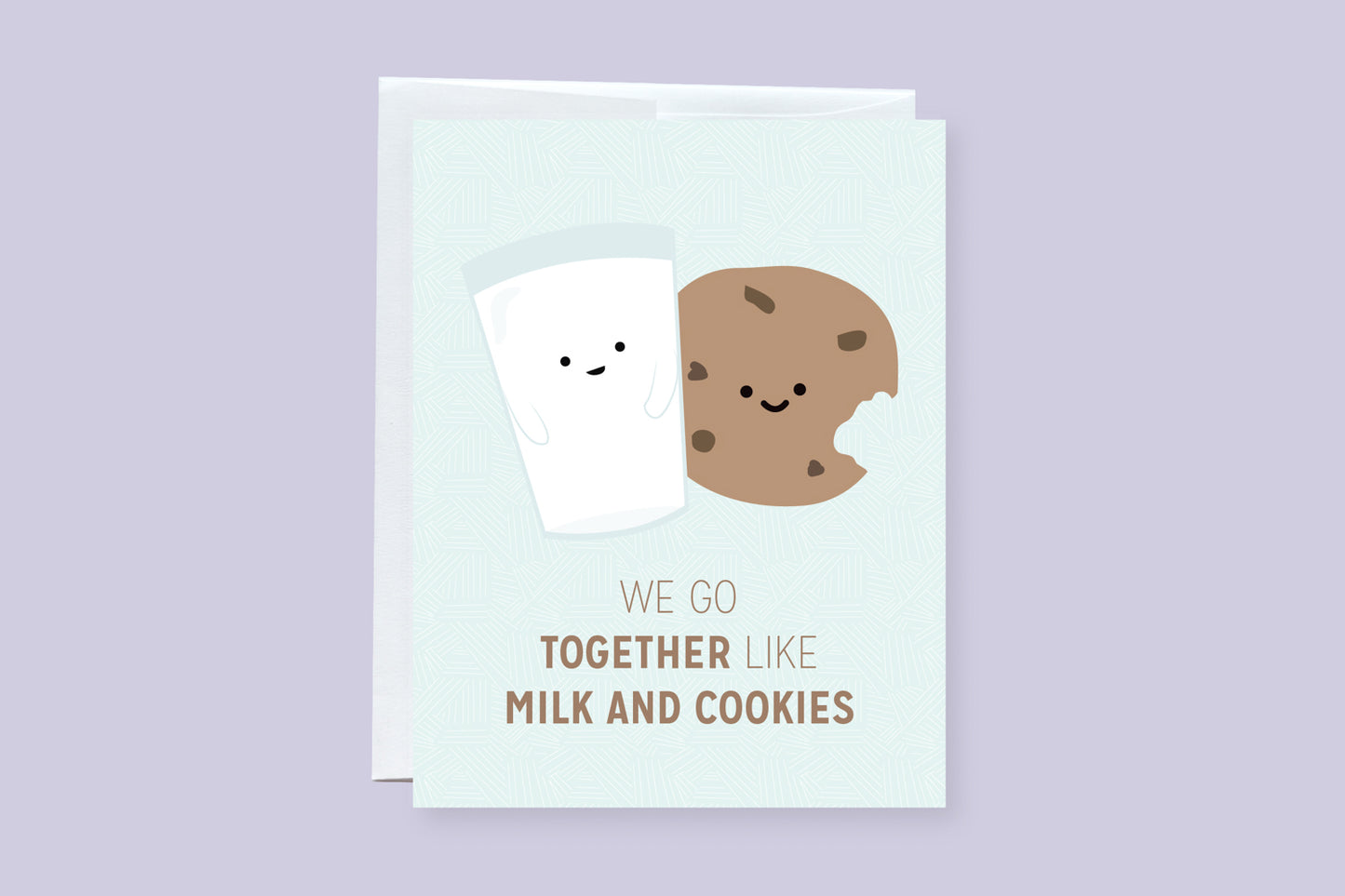 Cookie and Milk Friendship Greeting Card