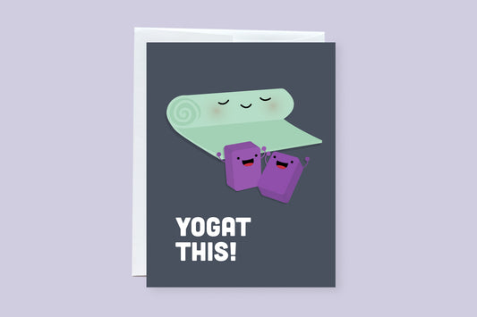Yoga-t This Punny Greeting Card