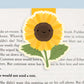 Sunflower Magnetic Bookmark (Jumbo)
