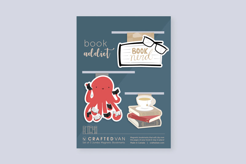 Book Addict Bookmark Gift Set