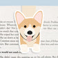 Corgi Dog Magnetic Bookmark (Jumbo)