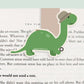 Dino (Brontosaurus) Magnetic Bookmark (Jumbo)
