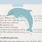 Dolphin Magnetic Bookmark (Jumbo)