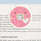 Donut Magnetic Bookmark (Jumbo)