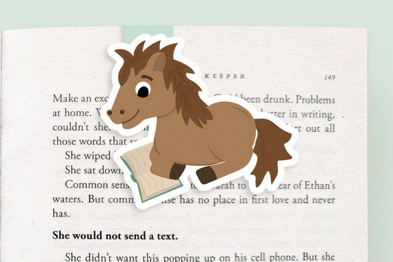 Horse Magnetic Bookmark (Jumbo)