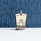 Milk Tea Bubble Tea Enamel Pin