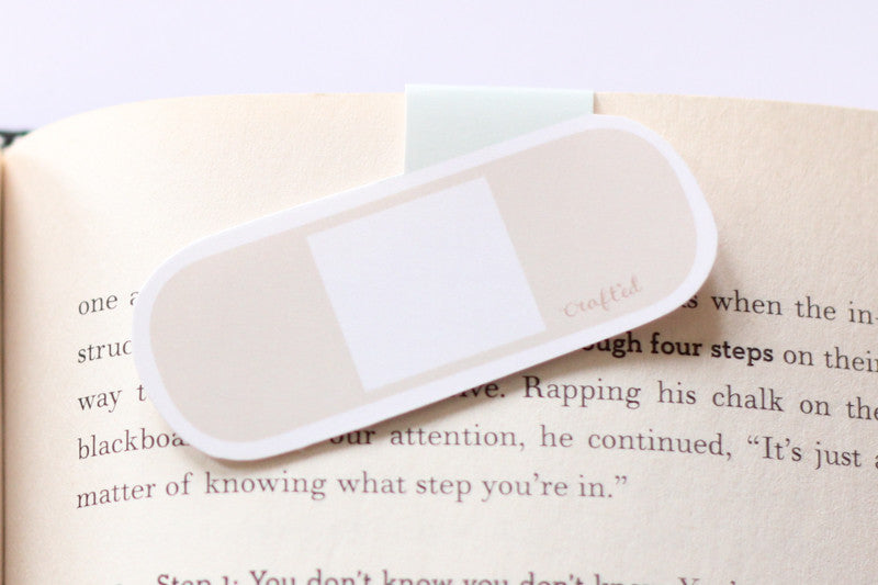 Bandaid Magnetic Bookmark (Jumbo)