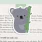 Koala Magnetic Bookmark (Jumbo)