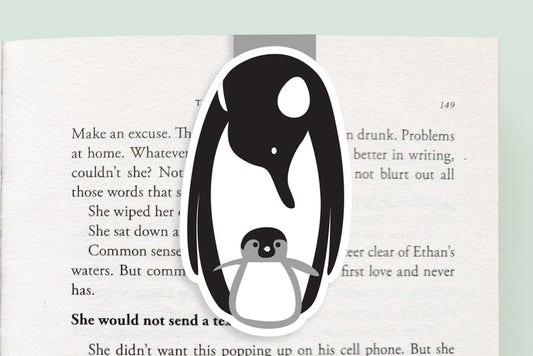 Penguin Magnetic Bookmark (Jumbo)