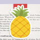 Pineapple Magnetic Bookmark (Jumbo)