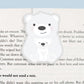 Polar Bear Magnetic Bookmark (Jumbo)