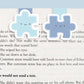 Puzzle Pieces Mini Magnetic Bookmarks (Mini 2 Pack)