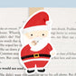 Santa Magnetic Bookmark (Jumbo)
