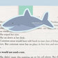 Shark With Braces Magnetic Bookmark (Jumbo)