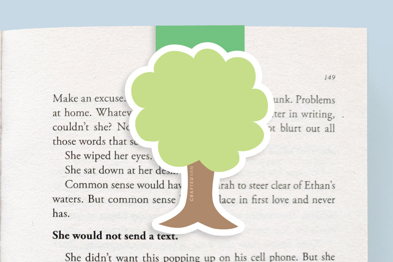 Apple Tree Magnetic Bookmark (Jumbo)