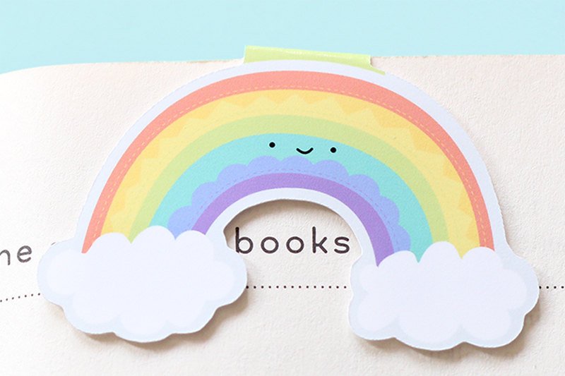 Rainbow Magnetic Bookmark (Jumbo)