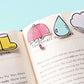 Rainy Day Magnetic Bookmarks (Mini 4 Pack)