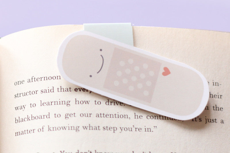 Bandaid Magnetic Bookmark (Jumbo)