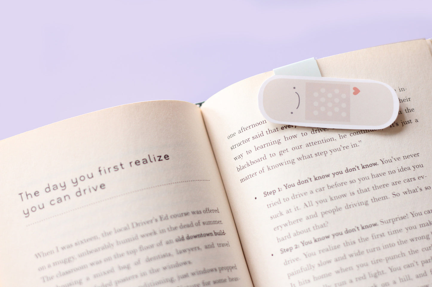 Bandaid Magnetic Bookmark (Jumbo)